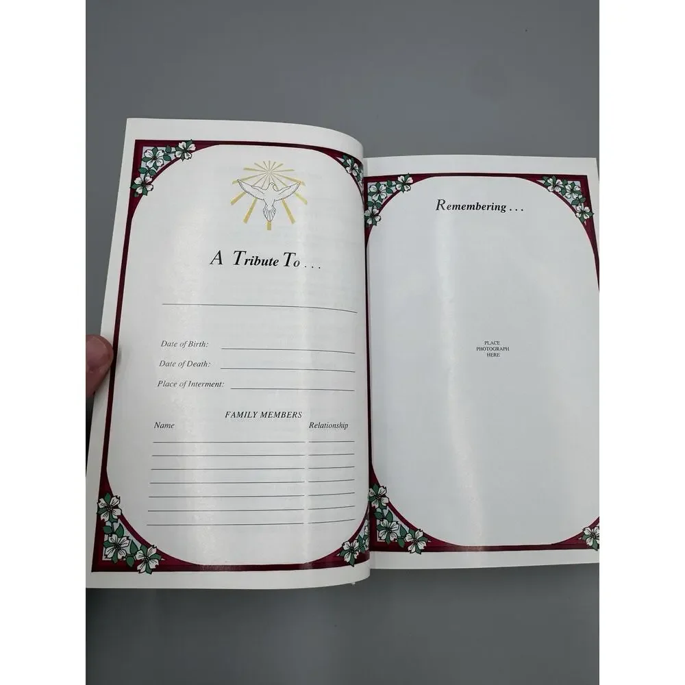 Holy Bible Dove of Peace King James Edition W/ Union Made Wooden Box Case